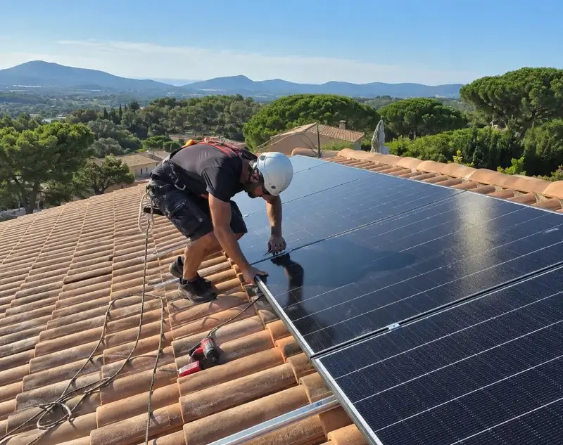 Installateur panneaux solaires Villarzel-Cabardès — pose photovoltaïque sur toiture