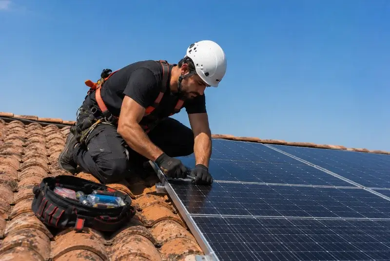 Maintenance et monitoring de panneaux solaires à Villarzel-Cabardès